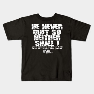 Never Gave Up Kids T-Shirt